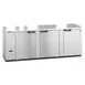 Hoshizaki BB95-S 95" Three Section 3 Swinging Solid Door Back Bar Cooler, 32.53 cu. ft. 2 image