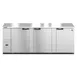 Hoshizaki BB95-S 95" Three Section 3 Swinging Solid Door Back Bar Cooler, 32.53 cu. ft. 3 image
