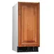 Hoshizaki C-80BAJ-DS 15" Air Cooled Nugget 80 lb Undercounter Ice Machine with 22 lb Bin, Outdoor 1 image