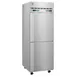 Hoshizaki DT1A-HS 27" 1-Section Reach-In Refrigerator Freezer Combo w/ 2 Half Solid Doors, Steelheart Series 6 image