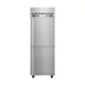 Hoshizaki DT1A-HS 27" 1-Section Reach-In Refrigerator Freezer Combo w/ 2 Half Solid Doors, Steelheart Series 1 image
