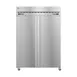 Hoshizaki DT2A-FS 55" 2-Section Reach-In Refrigerator Freezer Combo w/ 2 Solid Doors, Steelheart Series 1 image