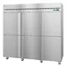 Hoshizaki F3A-HS 82" Three Section Reach-In Freezer w/ 6 Half Solid Doors, Top Mount, 79 cu. ft. 2 image