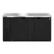 Hoshizaki BB69 69" Two Section 2 Swinging Solid Door Back Bar Cooler, 22.17 cu. ft. 3 image