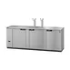 Hoshizaki DD95-S Stainless Steel Double Tap Kegerator Beer Dispenser, 5x1/2 Keg Capacity 1 image