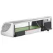 Hoshizaki HNC-120BA-L-SLH 47" Countertop Refrigerated Sushi Display Case, Left Compressor 3 image