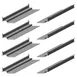 Hoshizaki HS-3558 Stainless Steel Bottom Support Universal Pan Slides (4 Pairs) 1 image