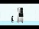 Hoshizaki KM-1900SWJ/B-1500SS Water Cooled Crescent 1880 lb Ice Machine with Bin, 1500 lb Storage 10 image
