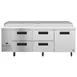 Hoshizaki PR93A-D4 93" 3-Section Refrigerated Pizza Prep Table w/ 4 Drawers & 1 Door 3 image