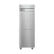 Hoshizaki PT1A-HS-HS 1-Section Pass-Thru Refrigerator w/ 4 Solid Half Doors, Top Mount, Stainless Steel, 24 cu. ft. 1 image