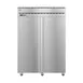 Hoshizaki PT2A-FS-FS 2-Section Pass-Thru Refrigerator w/ 4 Solid Full Doors, Top Mount, Stainless Steel, 53 cu. ft. 1 image