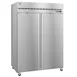 Hoshizaki R2A-FS 55" 2-Section Reach-In Refrigerator w/ 2 Solid Full Doors, Top Mounted, Stainless Steel, 50 cu. ft. 2 image