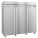 Hoshizaki R3A-FS 82" 3-Section Reach-In Refrigerator w/ 3 Solid Full Doors, Top Mounted, Stainless Steel, 79 cu. ft. 2 image