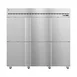 Hoshizaki R3A-HS 82" 3-Section Reach-In Refrigerator w/ 6 Solid Half Doors, Top Mounted, Stainless Steel, 79 cu. ft. 1 image