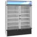 Hoshizaki RM-49-HC 60" 2-Section Swing Glass Door Refrigerated Merchandiser, 42.6 cu. ft. 2 image
