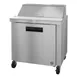 Hoshizaki SR36B-10 36" One Section Sandwich / Salad Prep Table w/ 1 Door, 10 Pans 1 image
