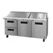 Hoshizaki SR72B-30MD2 72" Mega Top Sandwich / Salad Prep Table w/ 2 Drawers & 2 Doors, 30 Pans 1 image