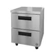 Hoshizaki UF27B-D2 27" 1-Section Steelheart Series Undercounter Freezer w/ 2 Drawers, 7.2 cu. ft. 1 image