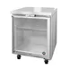 Hoshizaki UF27B-GLP01 27" 1-Section Undercounter Freezer w/ 1 Glass Door, 7.2 cu. ft. 1 image