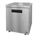 Hoshizaki UF27B-LP01 27" 1-Door Undercounter Freezer, Stainless Steel, 7.2 cu. ft., Lockable Door 1 image