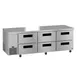 Hoshizaki ULR93B-D6 93" 6-Drawer Undercounter Refrigerator, Stainless Steel, 30.17 cu. ft. 1 image