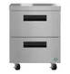 Hoshizaki UR27B-LPD2 27" 2-Drawer Undercounter Refrigerator, Stainless Steel, 6.21 cu. ft. 1 image