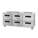 Hoshizaki UR72B-D6 72"  3-Section Undercounter Refrigerator w/ 6 Drawers, 18 cu. ft. 1 image