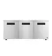 Hoshizaki UR72B-LP 72" 3-Door Undercounter Refrigerator, Stainless Steel, 18.27 cu. ft. 1 image