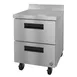 Hoshizaki WF27B-D2 27" 1-Section Worktop Freezer w/ 2 Drawers, 7.21 cu. ft. 1 image
