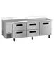 Hoshizaki WLR93B-D4 93" Three Section WorkTop Refrigerator, 4 Drawers, 30.17 cu. ft. 1 image