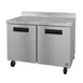 Hoshizaki WR48B-01 48" 2-Section Worktop Refrigerator w/ 2 Lockable Doors, 13.66 cu. ft. 1 image