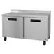 Hoshizaki WR60B-01 60" 2-Section Worktop Refrigerator w/ 2 Lockable Doors, 15.1 cu. ft. 1 image