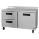 Hoshizaki WR60B-D2 60" 2-Section Worktop Refrigerator w/ 2 Drawers & 1 Door, 15.1 cu. ft. 1 image