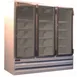 Howard-McCray GF65BM-FF 78" 3 Glass Door Merchandiser Freezer in White, 65 cu. ft. 1 image