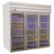 Howard-McCray GF75-FF 78" 3 Glass Door Merchandiser Freezer in White, 75 cu. ft. 1 image