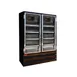 Howard-McCray GR48BM-B 52" Two Glass Door Merchandiser Refrigerator in Black, 48 cu. ft. 1 image