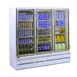 Howard-McCray GR75BM 78" Three Glass Door Merchandiser Refrigerator in White, 75 cu. ft. 1 image