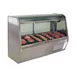 Howard-McCray R-CFS32E-8-S-LED 98" Curved Refrigerated Seafood Display Case, Remote, Stainless 1 image