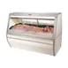 Howard-McCray R-CFS35-4-S-LED 50" Flat Refrigerated Seafood Display Case, Remote, Stainless 1 image