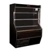 Howard-McCray R-D32E-4-B-LED 50" Vertical Dairy Open Merchandiser in Black, Remote Refrigeration 1 image