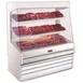 Howard-McCray R-OM30E-3L-LED 39'' Vertical Meat Open Air Merhandiser in White, Remote Refrigeration, 2 Shelves, w/ LED Lighting  1 image