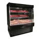 Howard-McCray R-OM35E-4L-B-LED 51" Vertical Packaged Meats Open Merhandiser in Black, Remote Refrigeration, 2 Shelves, Low Profile, w/ LED Lighting 1 image