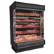 Howard-McCray R-OM35E-8-LB-B 99" Vertical Packaged Meats Low-Base Open Merhandiser in Black, Remote 1 image