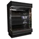 Howard-McCray R-OP35E-6-LB-B 75" Vertical Packaged Meats Low-Base Open Merhandiser in Black, Remote Refrigeration, 3 Shelves, w/ LED Lighting 1 image