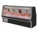 Howard-McCray SC-CFS34E-6-BE-LED 77" Flat Refrigerated Seafood Display Case, Black 1 image