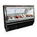 Howard-McCray SC-CFS34N-12-BE-LED 144" Flat Refrigerated Seafood Display Case, Black 1 image