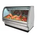 Howard-McCray SC-CMS40E-8C-LED 100" Single Duty Curved Refrigerated Meat Display Case 1 image