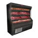 Howard-McCray SC-M32E-3-B-LED 38'' Vertical Meat Open Air Merchandiser in Black, Self-Contained 1 image
