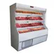Howard-McCray SC-M32E-3-LED 38'' Vertical Meat Open Air Merchandiser in White, Self-Contained 1 image