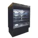 Howard-McCray SC-OD35E-3-SW-B 39" Vertical Multi-Purpose Open Merchandiser in Black, Self-Contained 1 image
